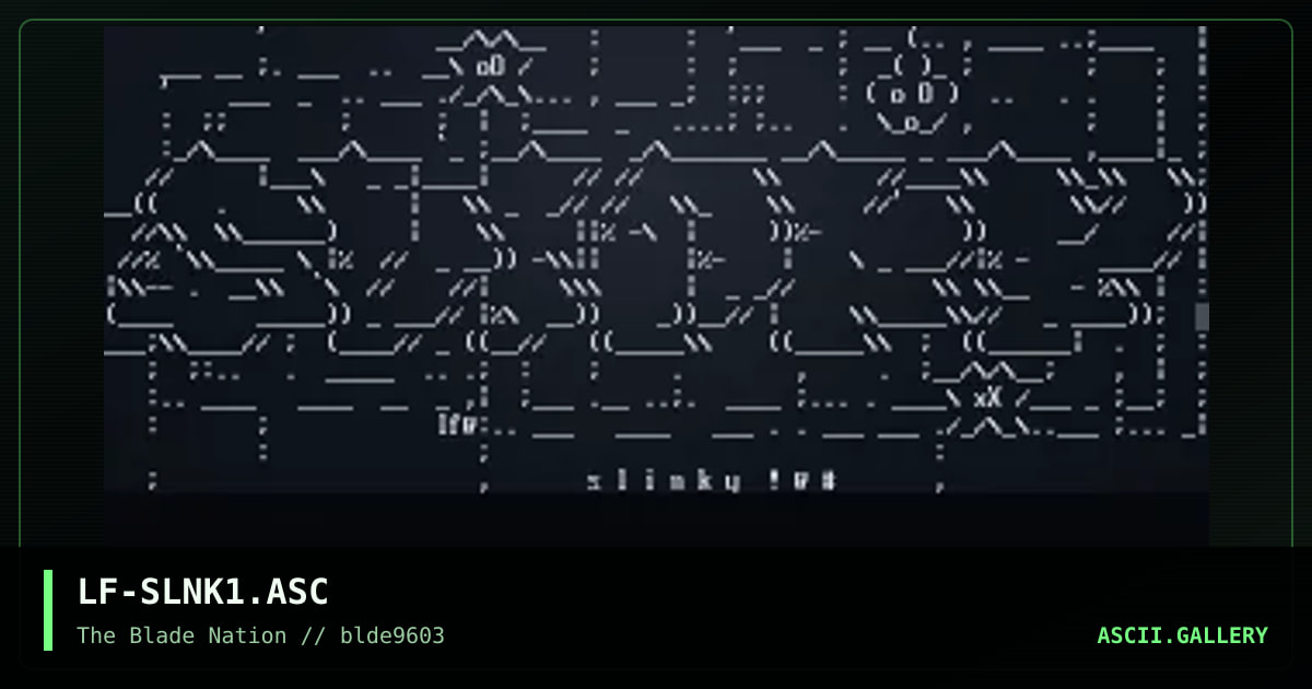 sLINKY!@, by lucifer, 1996
