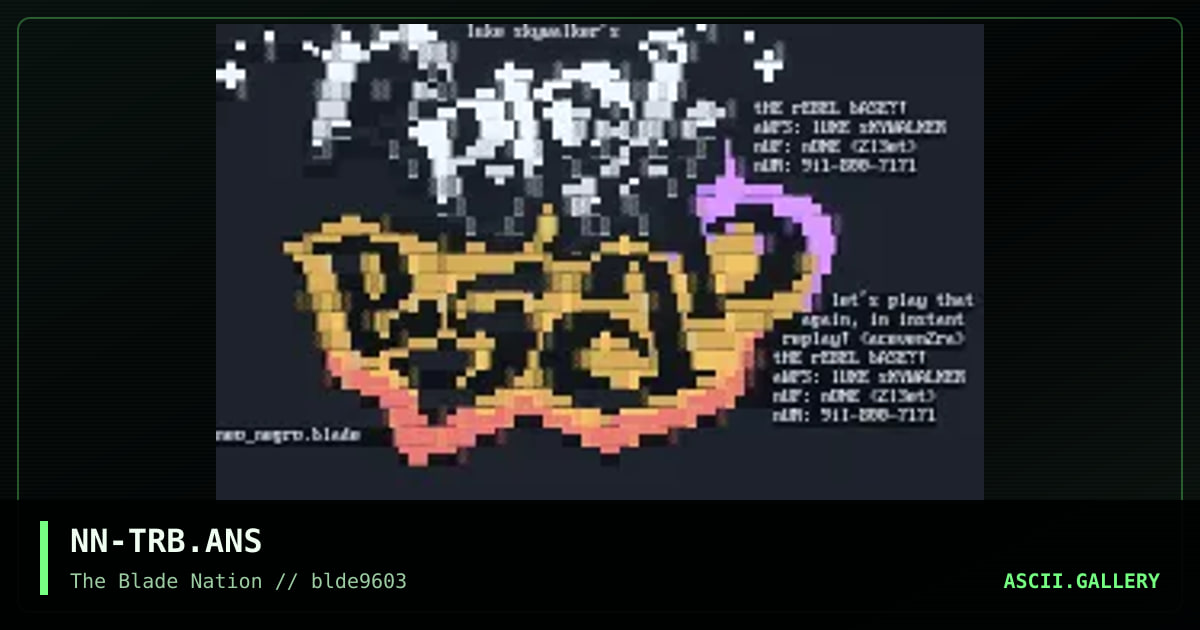 the rebel base, by neo negro, 1996