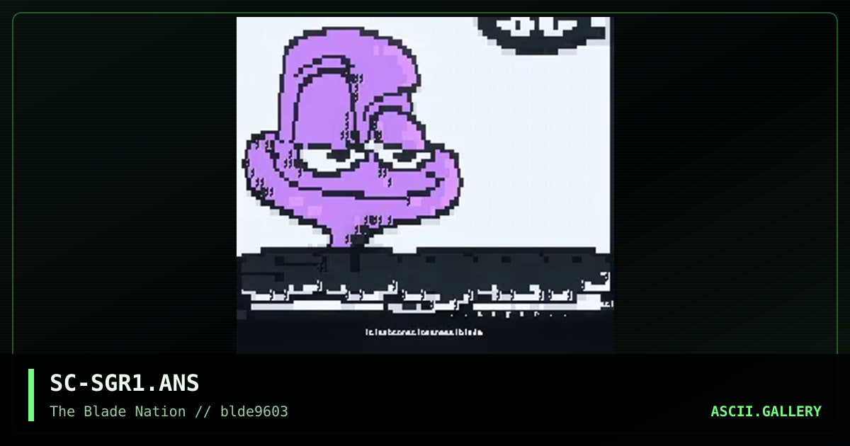 purplemonster?!?! aHhh!, by subconsciousness, 1996