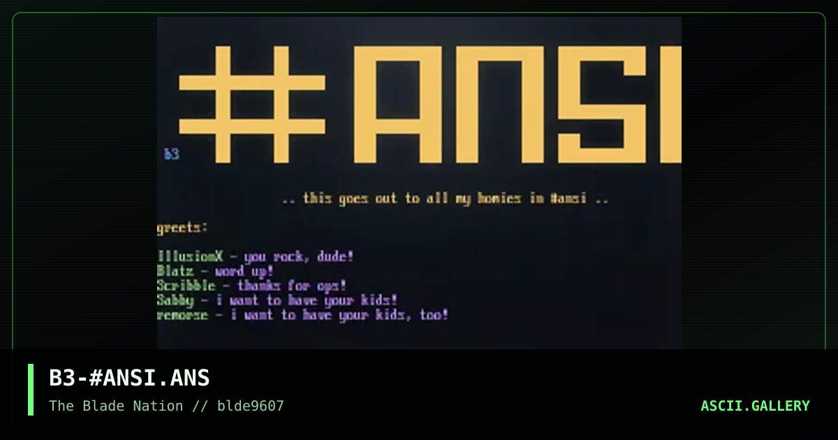 B3-#ANSI.ANS, by belial, 1996