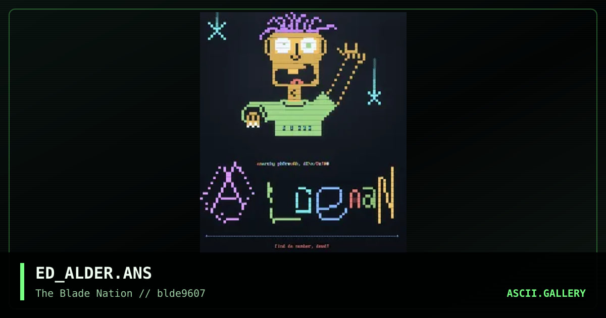 ED_ALDER.ANS, by edicius, 1996