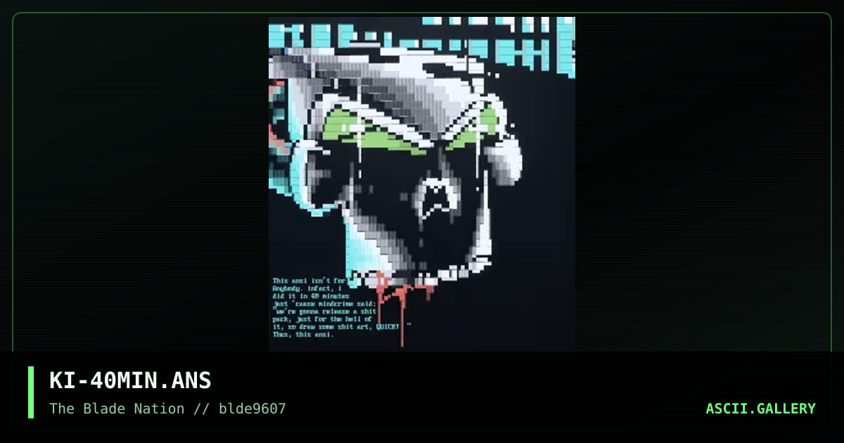KI-40MIN.ANS, by kiwi, 1996