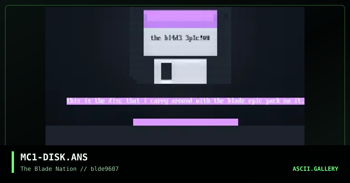 MC1-DISK.ANS, by mindcrime, 1996