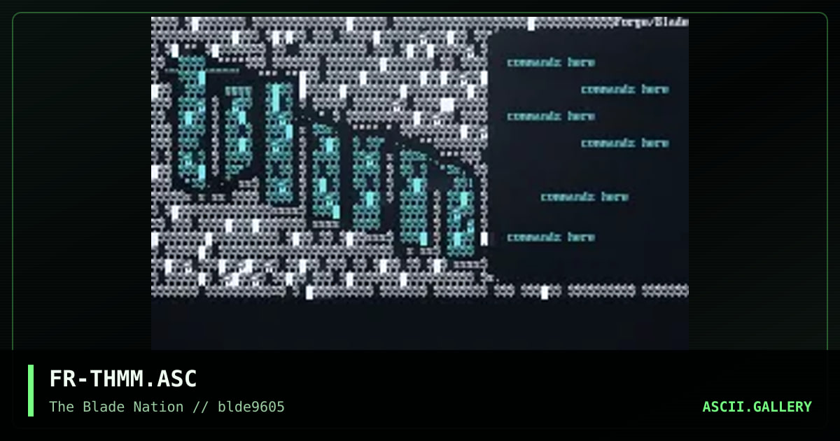 THM Menu set, by forge, 1996