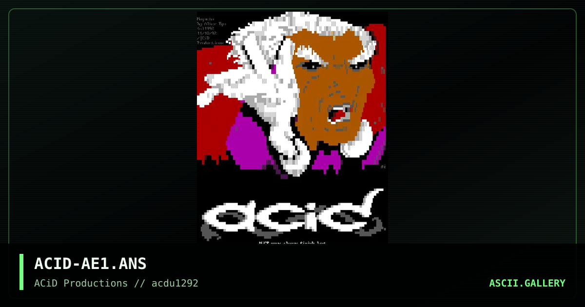 ACID-AE1.ANS, by alter ego, 1992