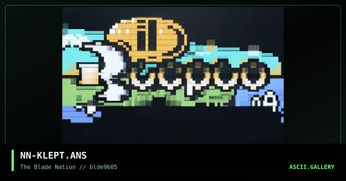 klepto!, by neo negro, 1996