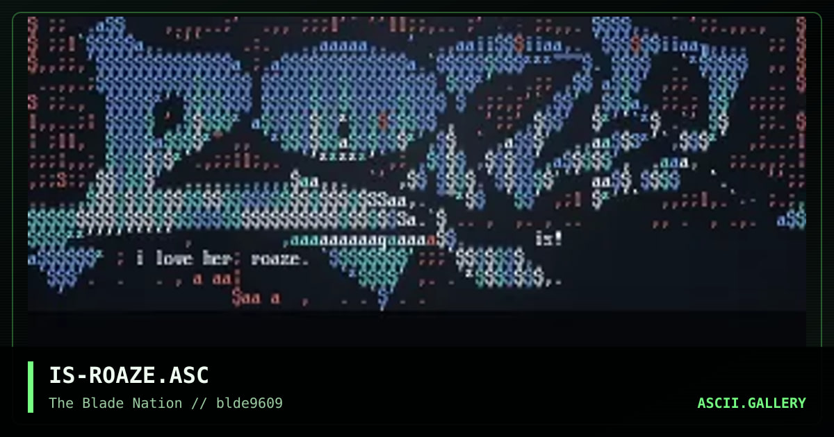 roaze?!, by risu, 1996