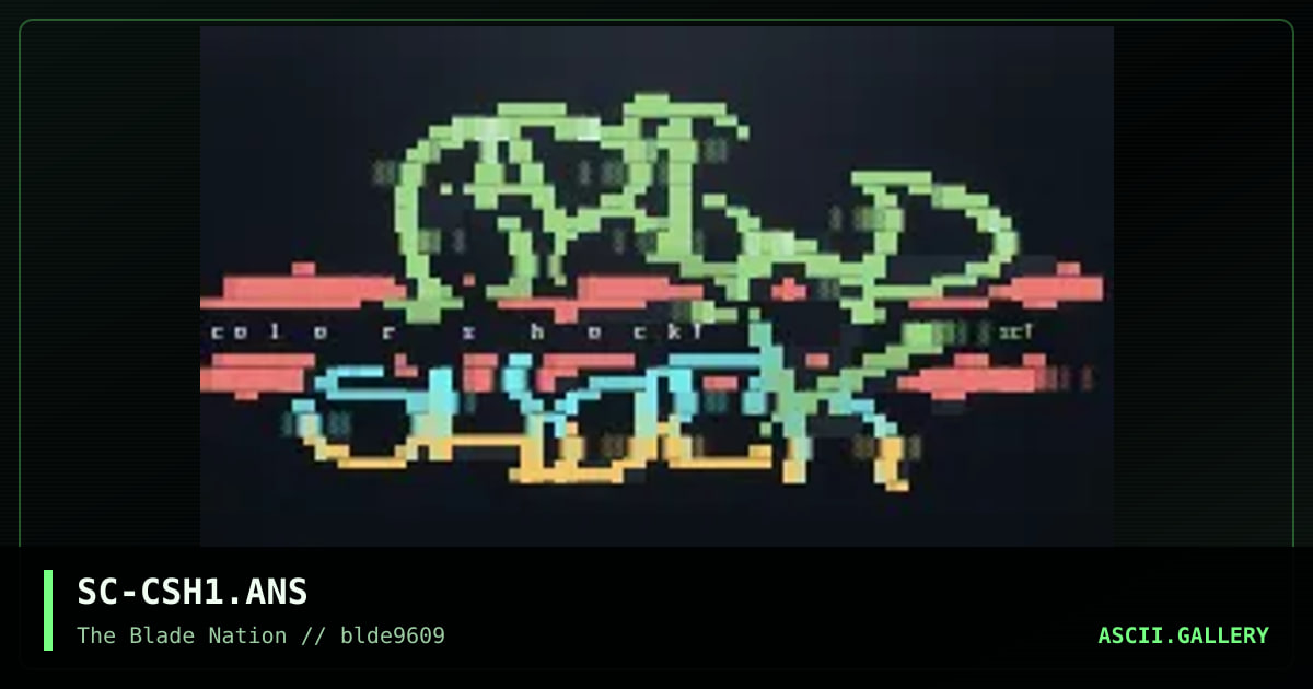 col o  r   s  h o ck!, by subconsciousness, 1996