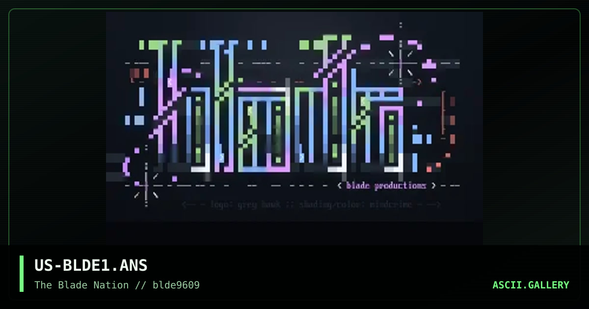 blade productions, by mindcrime, grey hawk, 1996