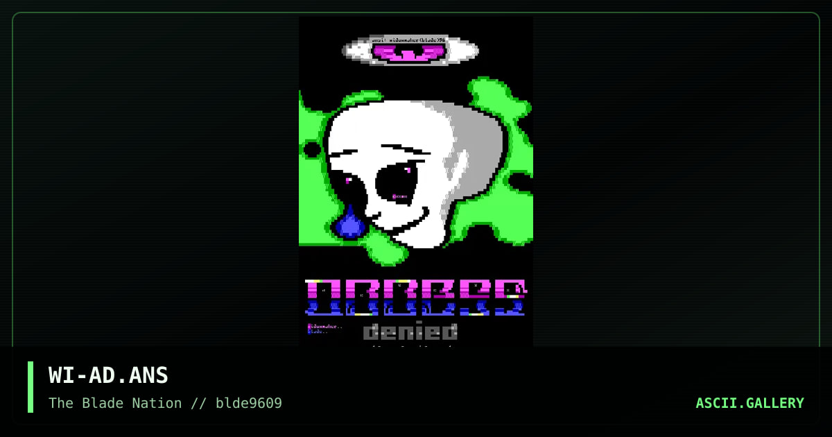 aCS. dEENYED@#$%!, by widowmaker, 1996