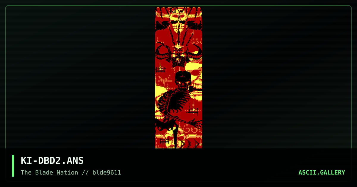 dead by daylight, by kiwi, 1996