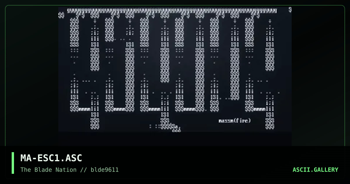 escape, by mass murderer, 1996