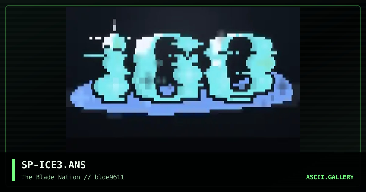 ice.. again!?, by spear, 1996