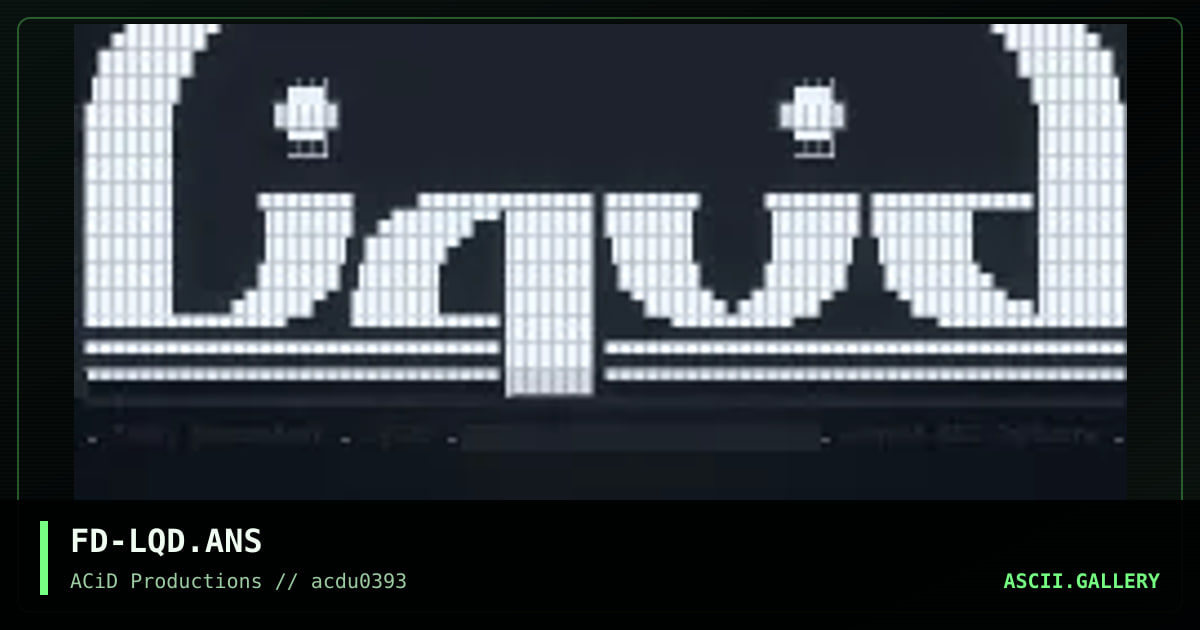 FD-LQD.ANS, by final descendant, 1993