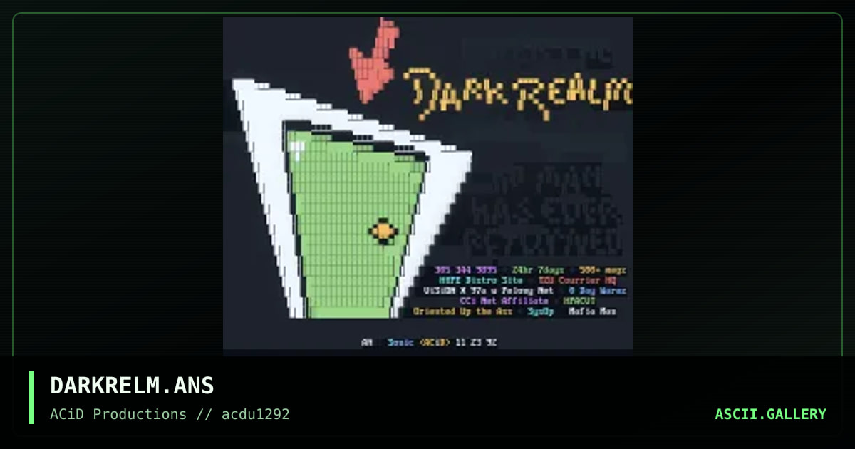 DARKRELM.ANS, by sonic, 1992
