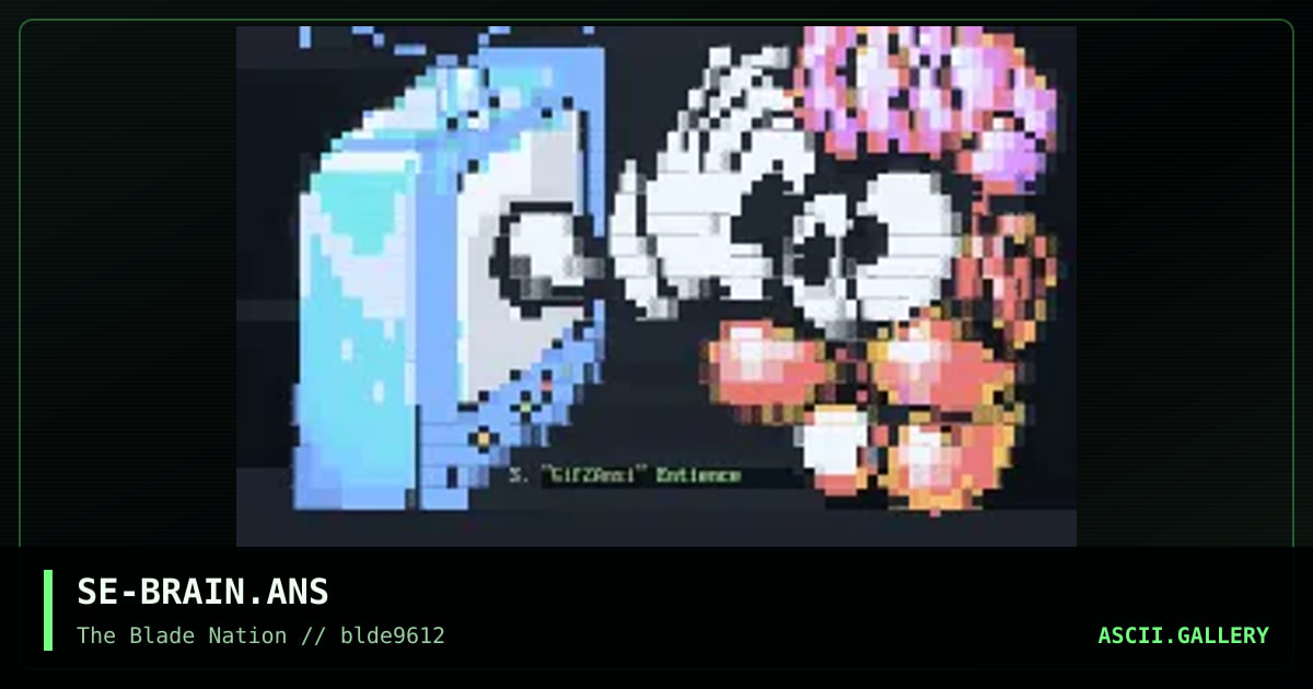THIS IS YOUR BRAIN ON TV, by sentience, 1996