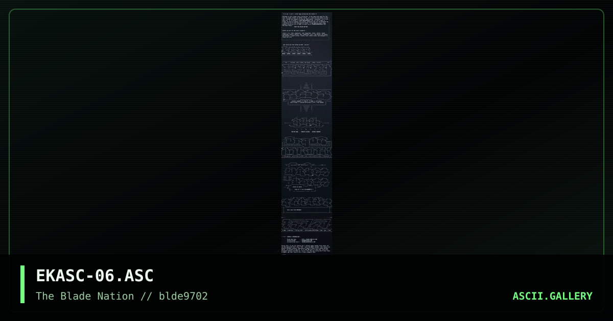 mad ascii collection, by exar kun, 1997
