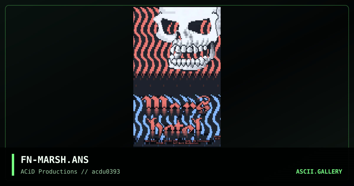 FN-MARSH.ANS, by fusion, 1993