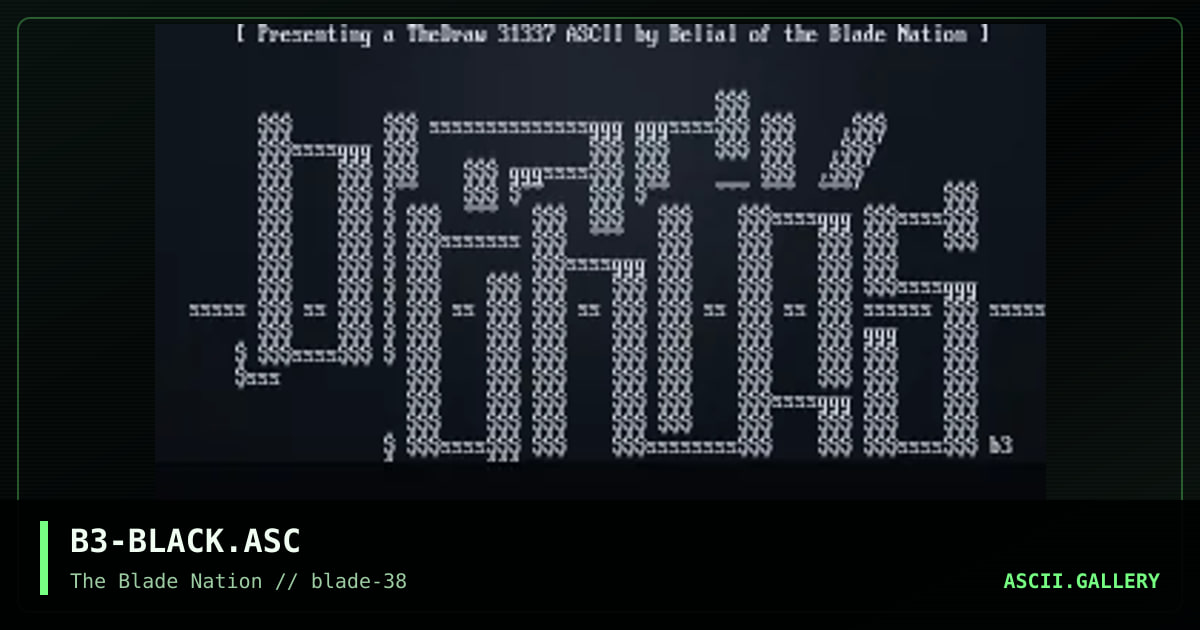 black thursday, by belial, 1997