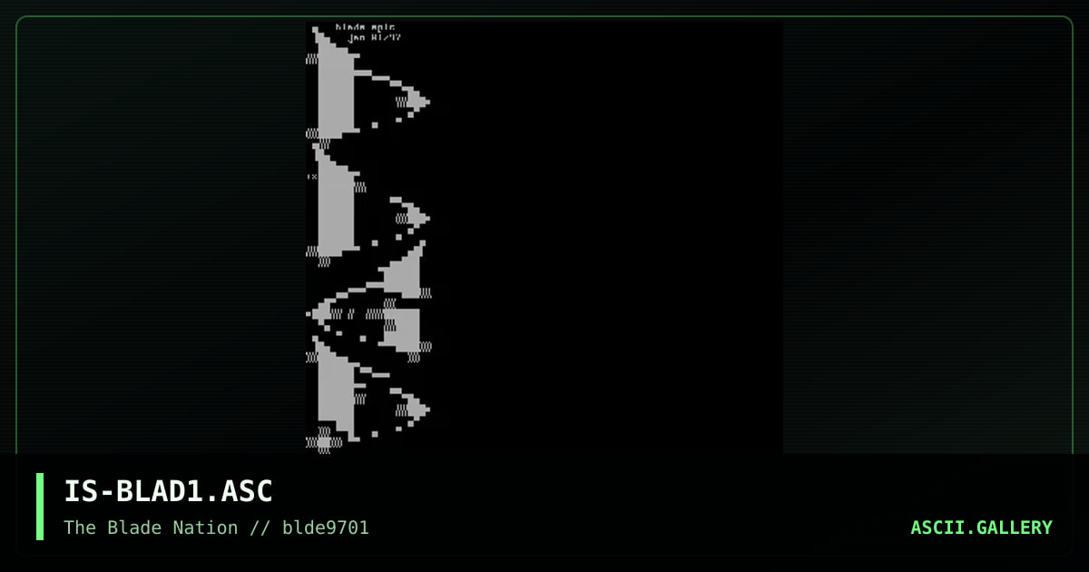 blade file id.diz, by risu, 1997