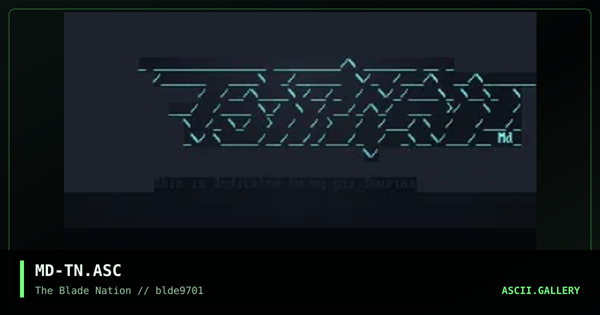 tourian dedication, by meltdown, 1997
