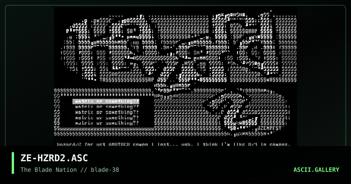 hazard/2, by zempf, 1997