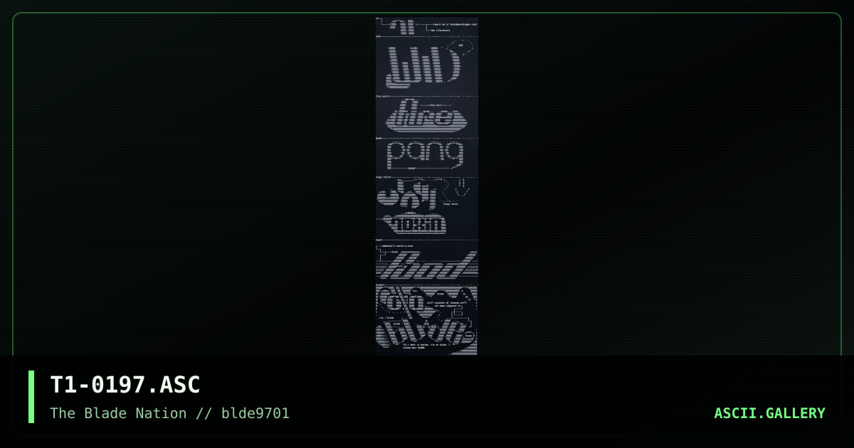 logo collection, by the illusionist, 1997