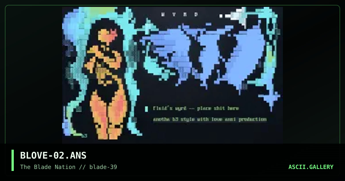 wyrd, by b love, 1997