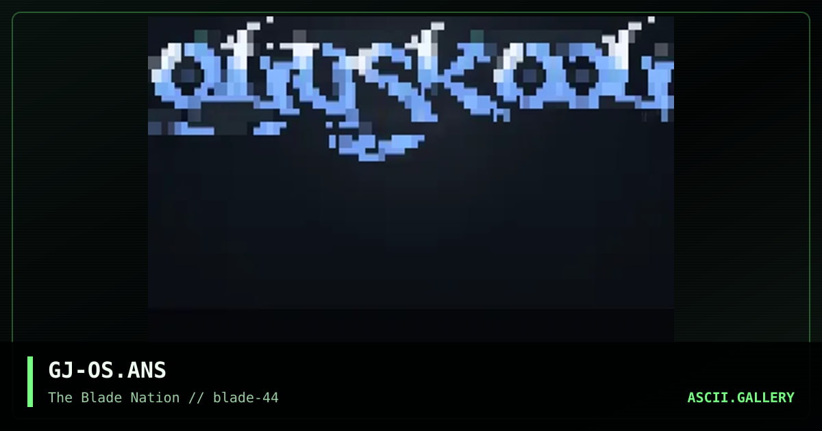 oldskool #1 (oldskool.detour.net), by grymmjack, 1998