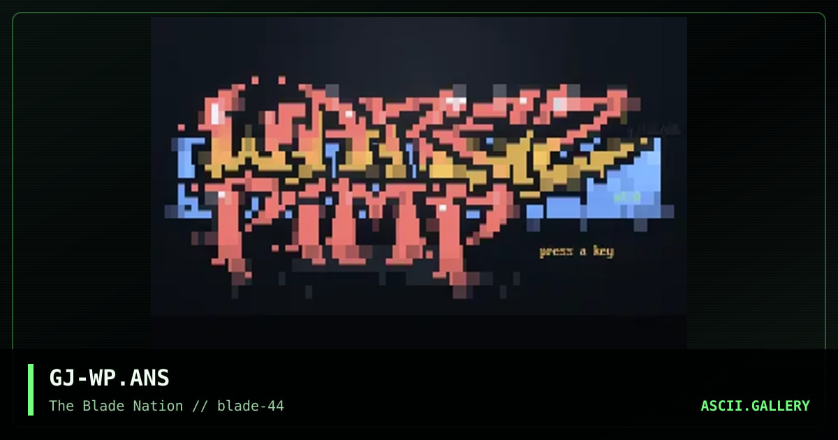 wareZpimp!, by grymmjack, 1998