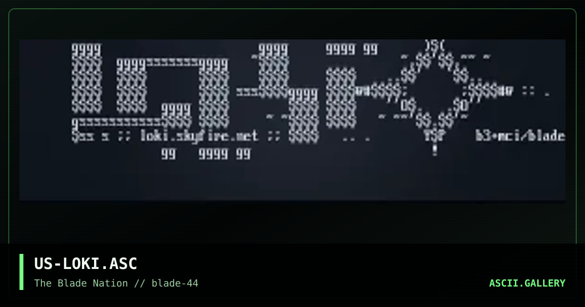 loki.skyfire.net, by mindcrime, belial, 1998