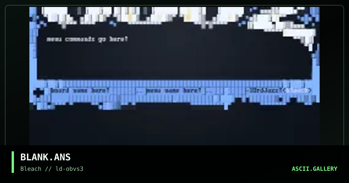 BLANK.ANS, by lord jazz, 1995
