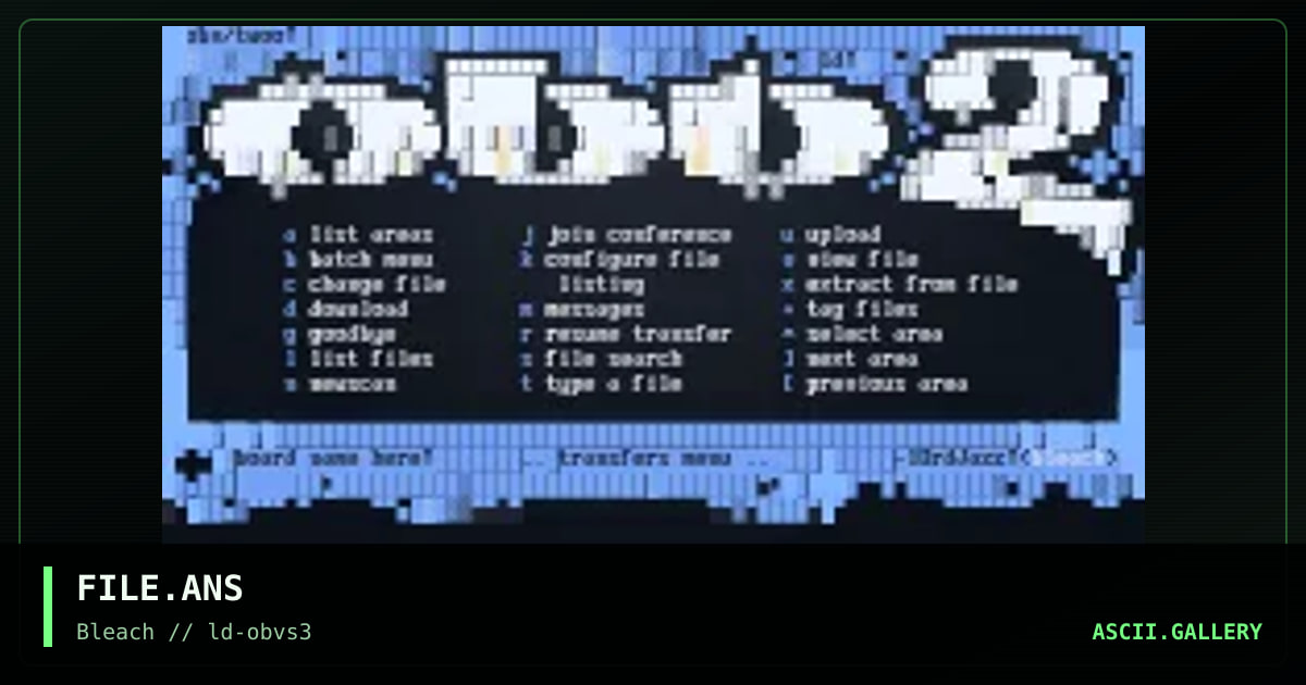 FILE.ANS, by lord jazz, 1995