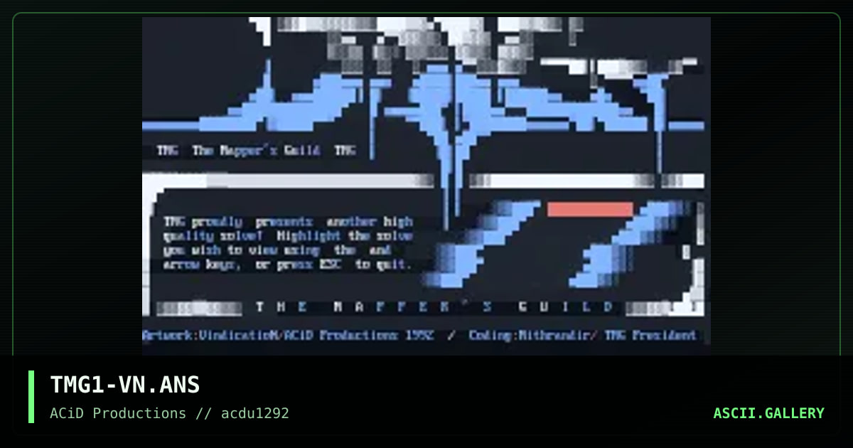 TMG1-VN.ANS, by vindication, 1992