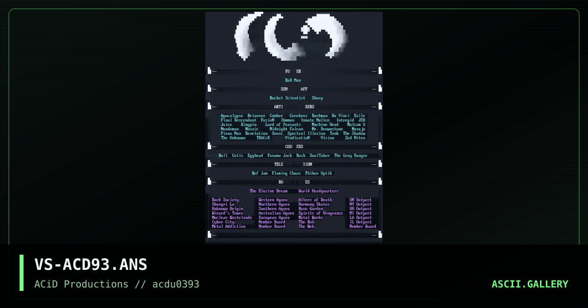 VS-ACD93.ANS, by vision, 1993