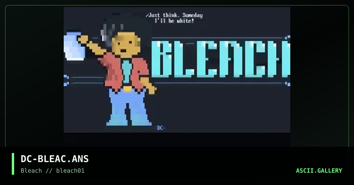 bleach, by dead calm, 1995