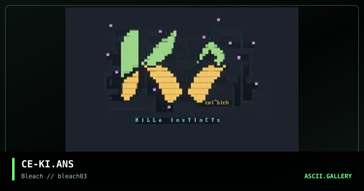 Killa Instincts, by celestian, 1995