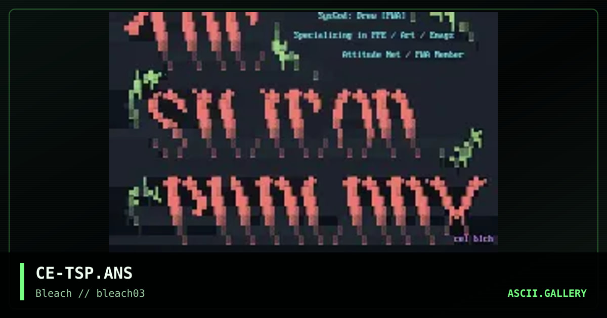 TSP, by celestian, 1995