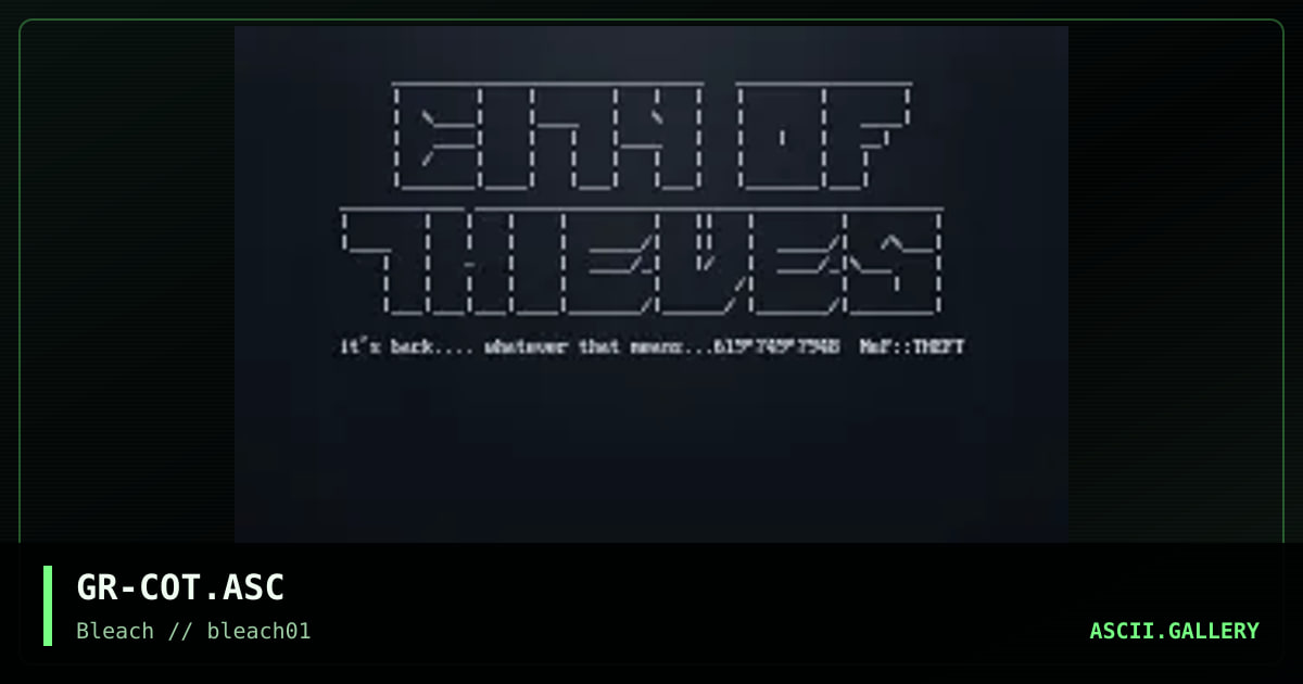 City of Thieves, by the grimm reaper, 1995