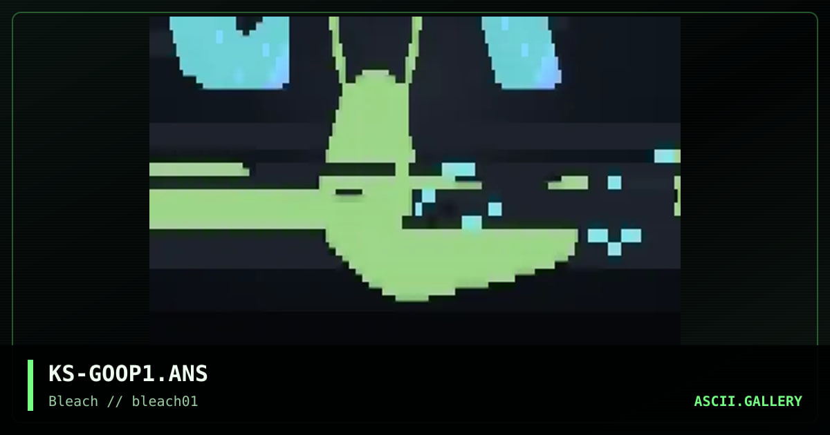 gOop!, by kaos, 1995