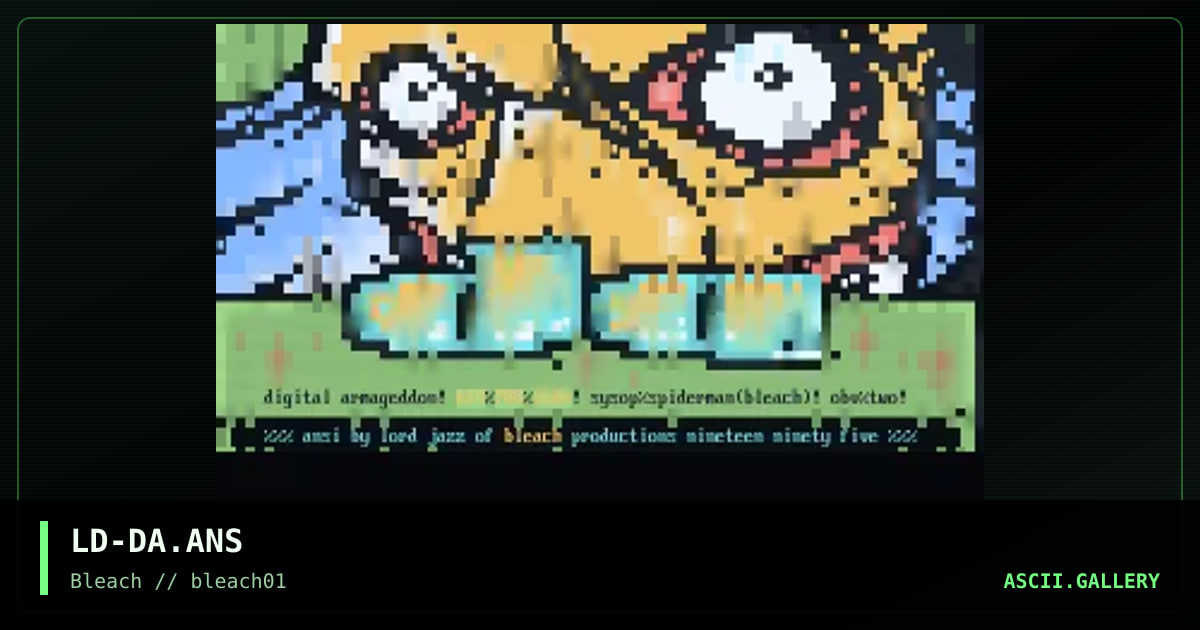 digital armegeddon, by lord jazz, 1995