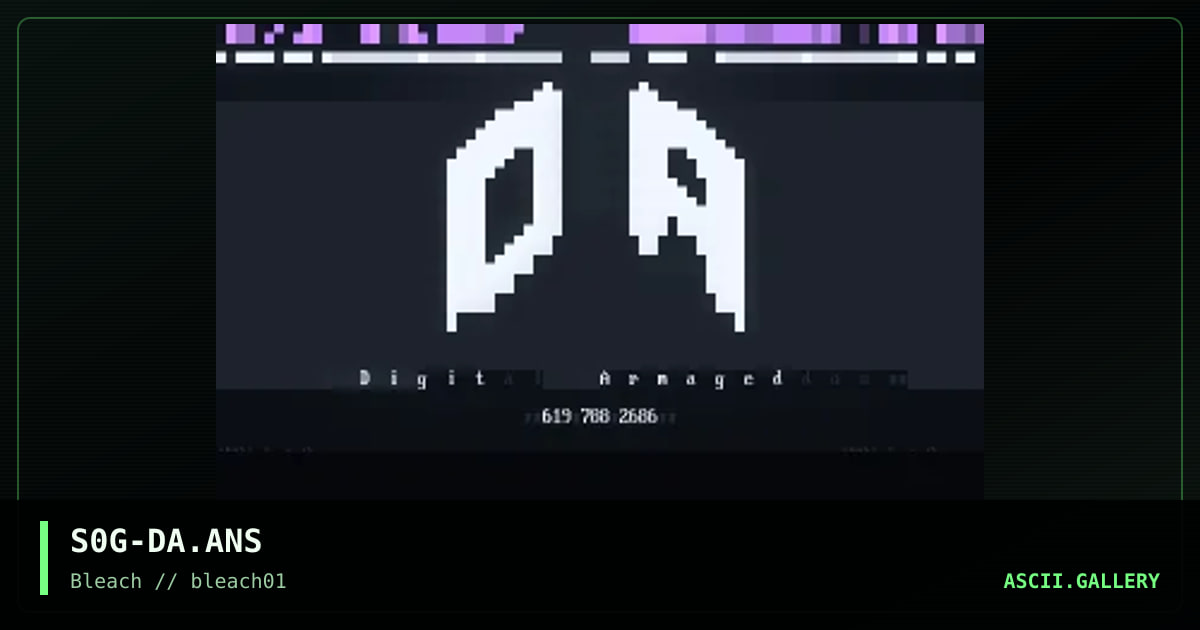 Digital Armageddon, by snoop, 1995
