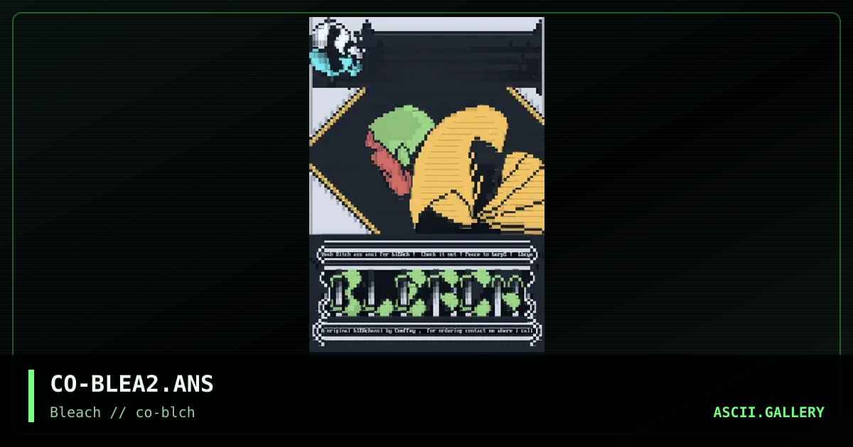blEAch, by coeffey, 1995