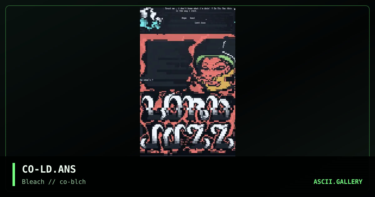 Lord Jazz, by coeffey, 1995