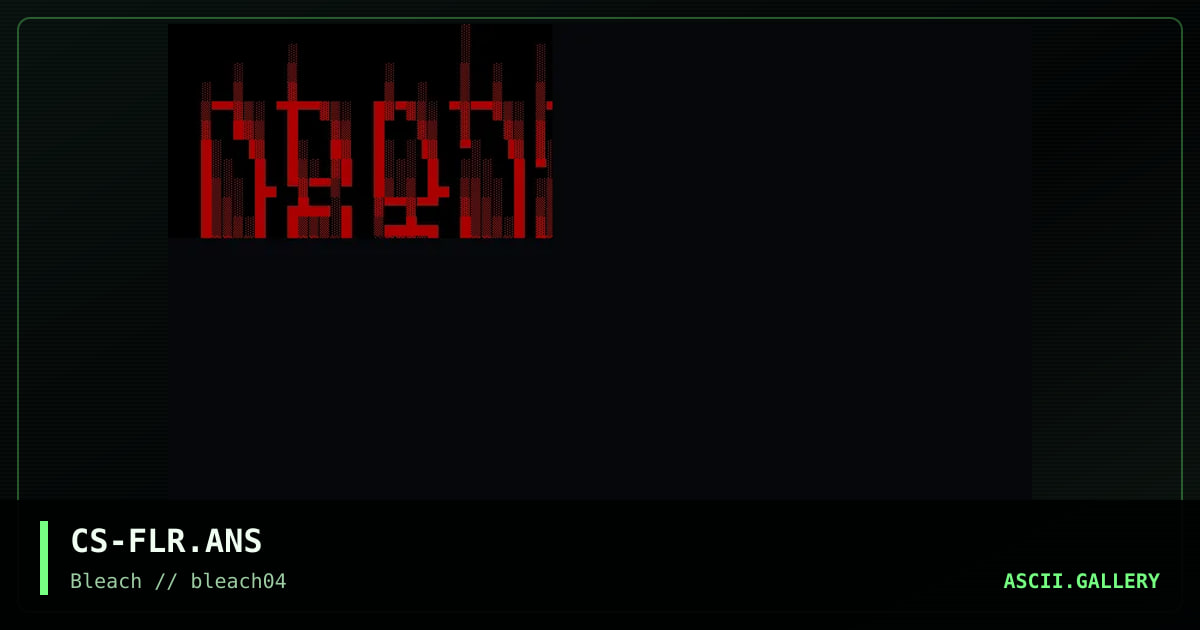 flare logo, by chainsaw-bleach, 1995
