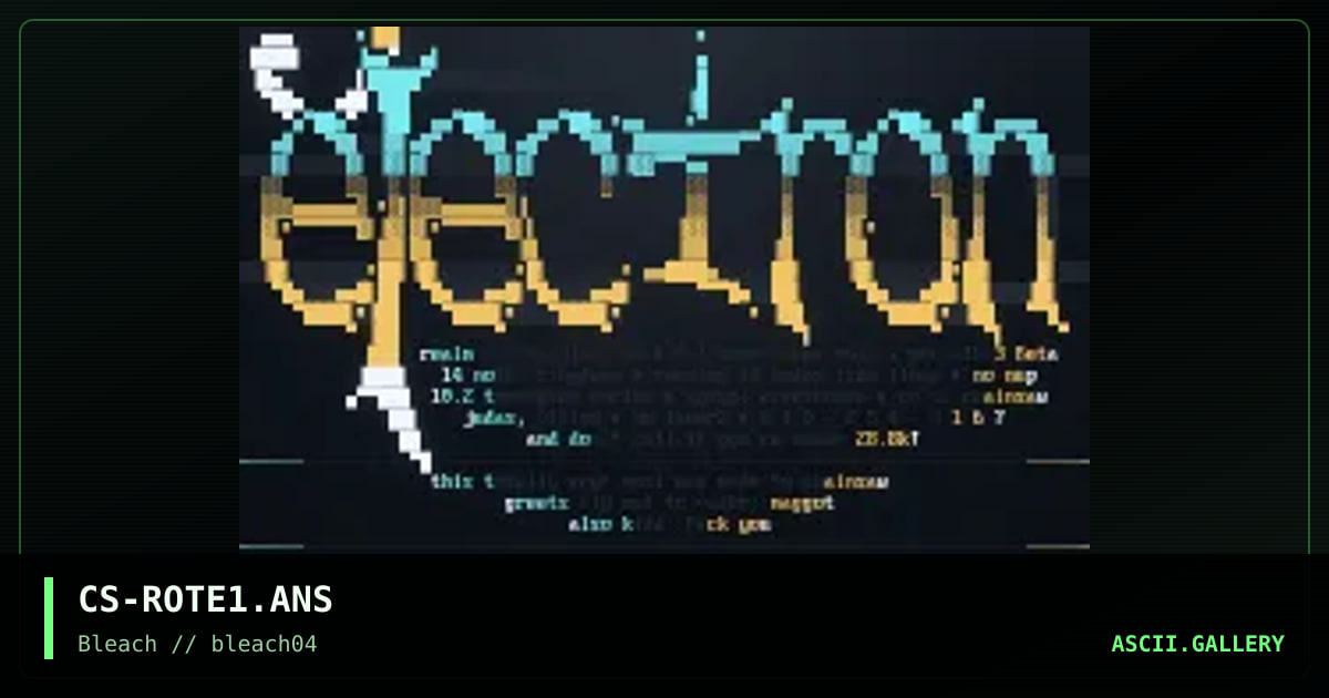 realm of the electron ad, by chainsaw-bleach, 1995