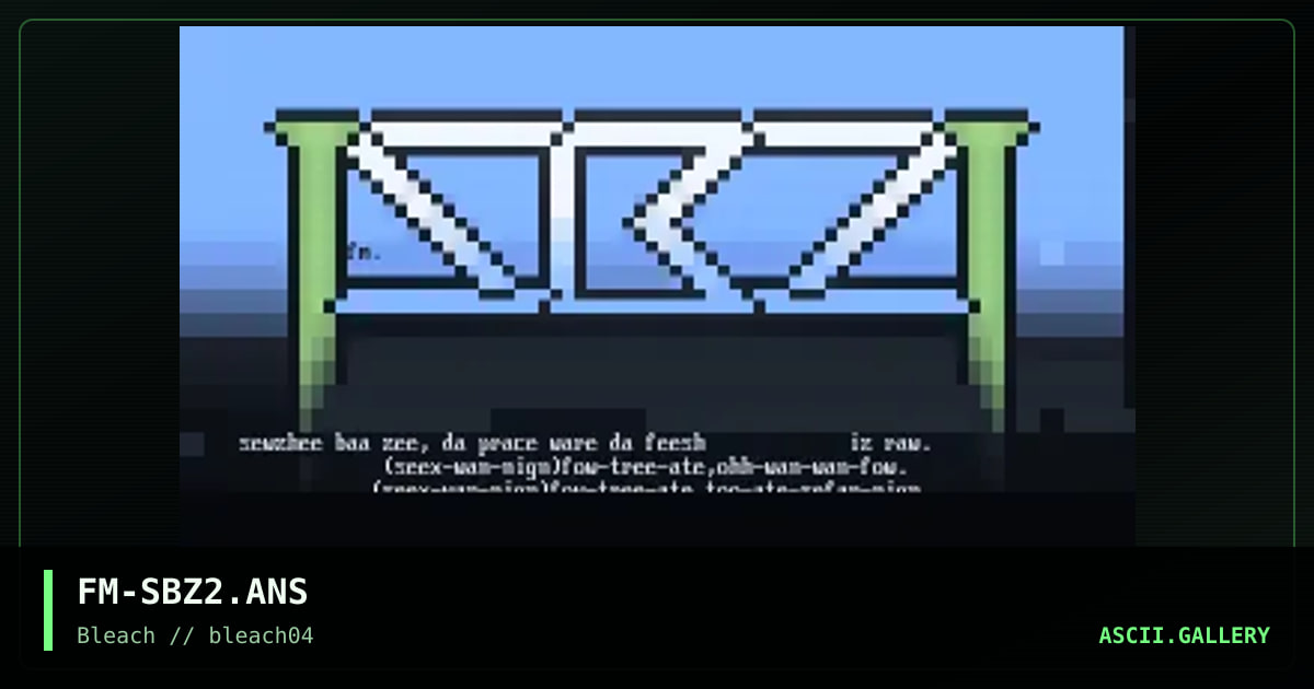 sushi bar z, by flood myth, 1995