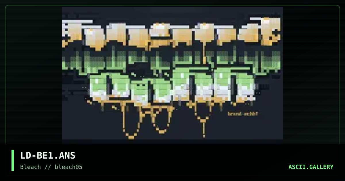 Brand Echh!, by lord jazz, 1995
