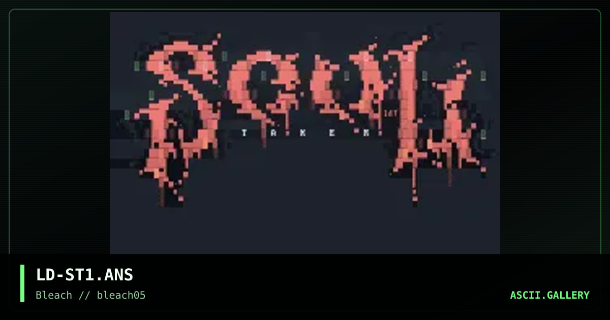 SoulTaker RuL3Z!, by lord jazz, 1995