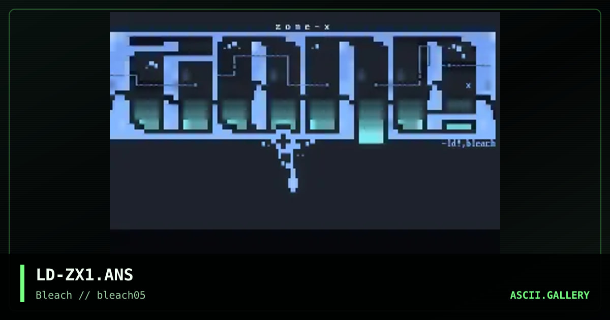Zone-X, by lord jazz, 1995